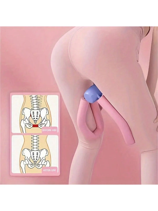 Entraîneur musculaire du plancher pelvien et exerciseur de cuisse pour la récupération post-partum, le remodelage corporel et l'entraînement des jambes et des fessiers - Renforcez et