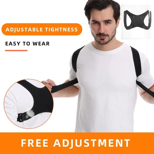 Ceinture de maintien postural pour un meilleur alignement – Soutien dorsal léger pour la position assise et debout, aide à maintenir une posture droite