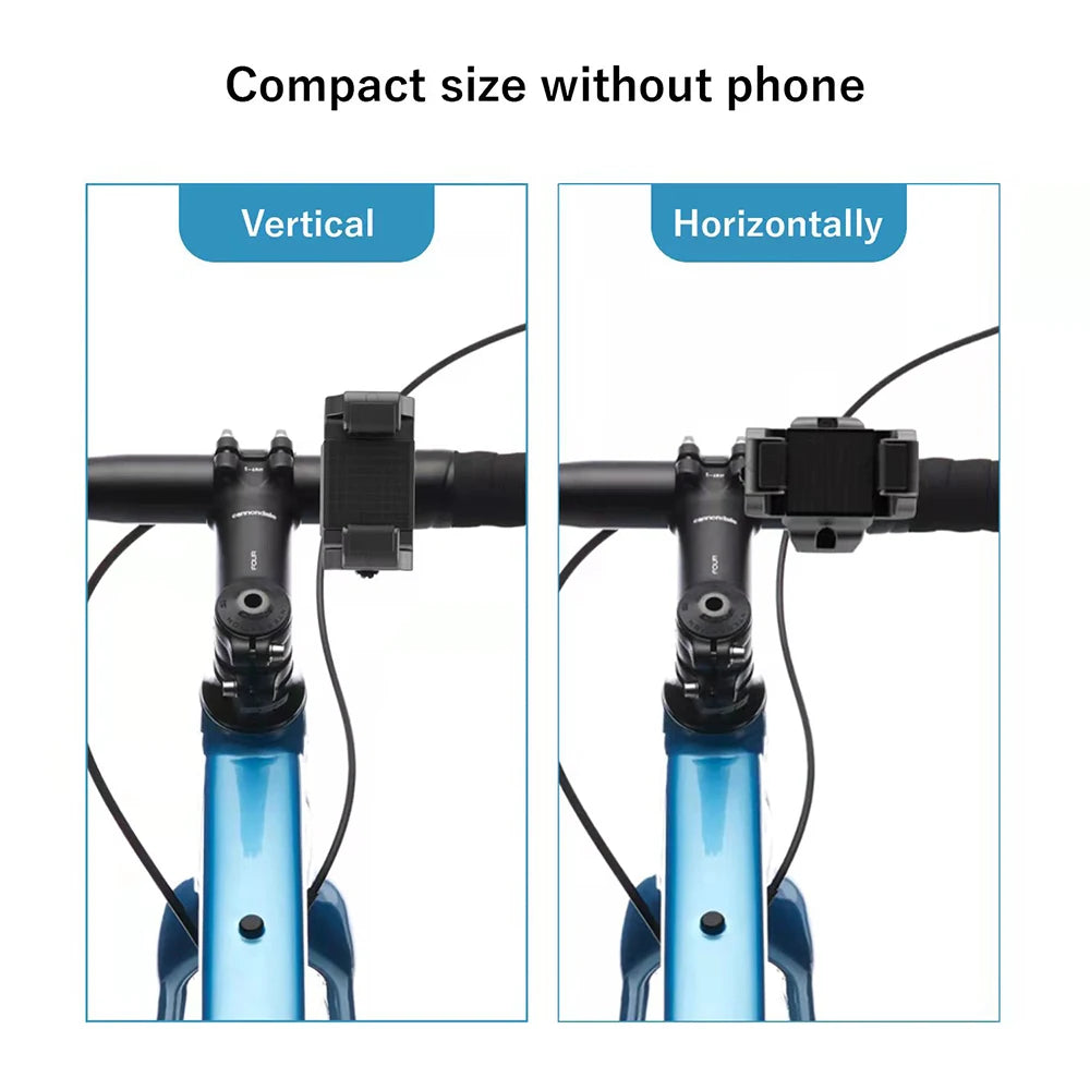 UPPEL Bike Phone Holder Mini Phone Holder for MTB Bicycle 360 Rotatable Cycling Mobile Stand Cellphone Support Mount 31.8mm