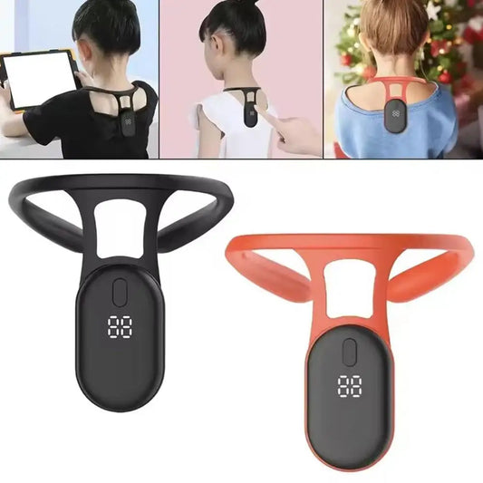Correcteur de posture assis - Rappel d'entraînement postural par micro-vibrations - Capteur corrigeant la posture du dos et la cyphose pour adultes et enfants