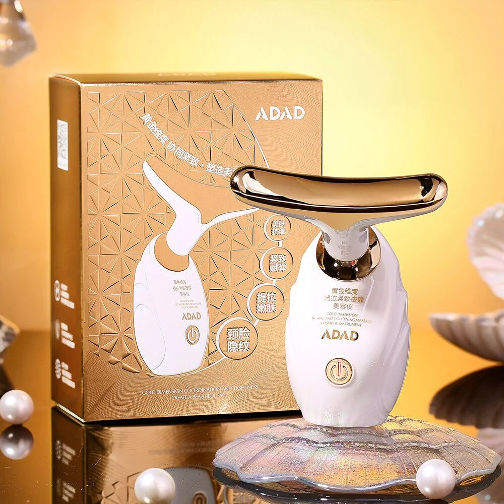 Appareil de Lifting Facial du Cou et des Yeux, Masseur, Introduiseur, Micro-courant, Rajeunissement de la Peau, Anti-âge, Appareil de Beauté, Masseur Facial