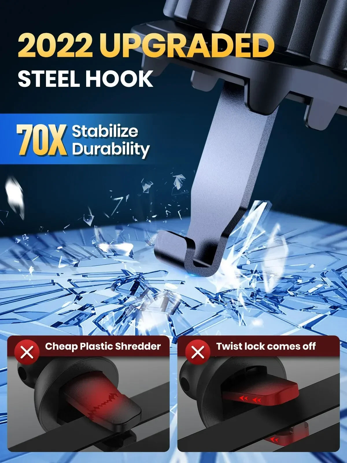 New Universal Car Bracket Gravity Auto Phone Holder Car Air Vent Clip Mount Mobile Phone Holder Cell Phone Stand For All Phones