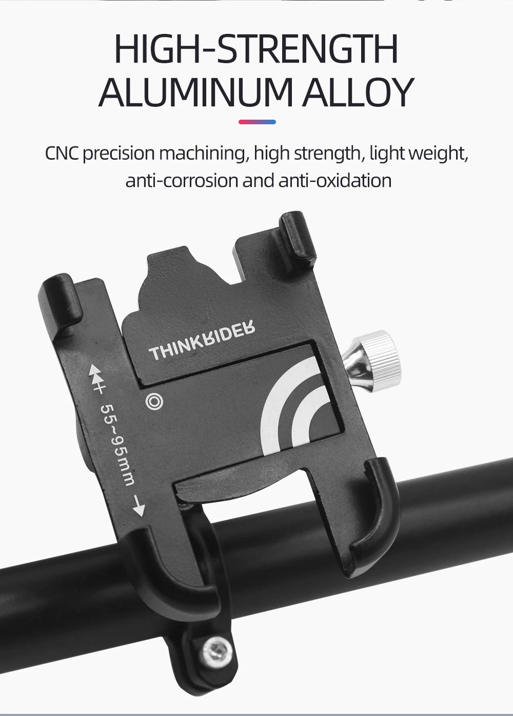 ThinkRider Mountain bike road bike shooting mobile phone stand bicycle electric bike anti-vibration navigation special stand