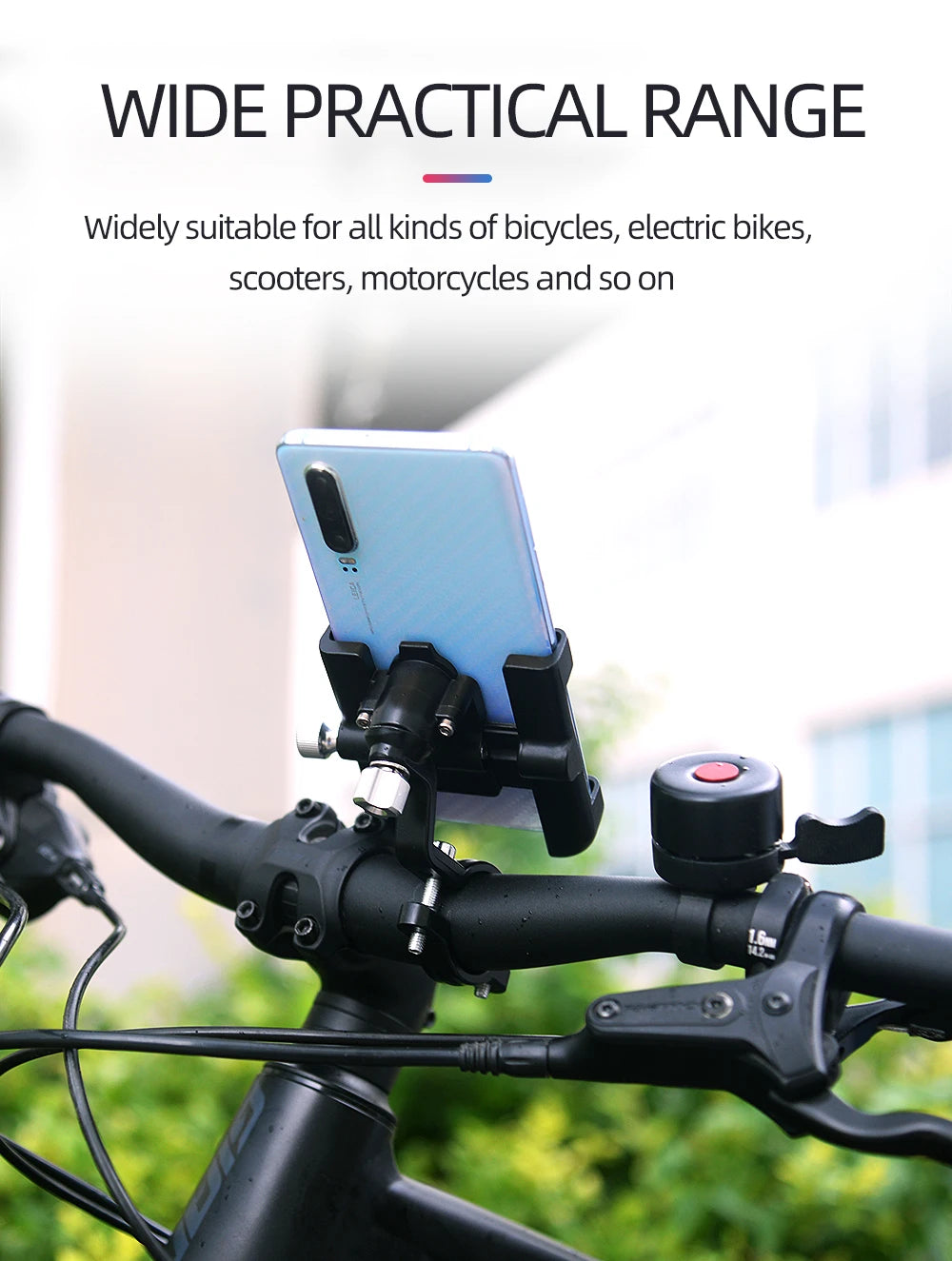 ThinkRider Mountain bike road bike shooting mobile phone stand bicycle electric bike anti-vibration navigation special stand