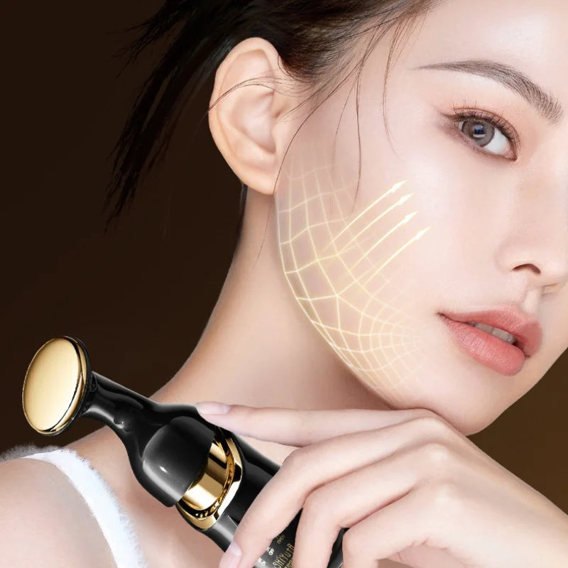 Appareil de Lifting Facial du Cou et des Yeux, Masseur, Introduiseur, Micro-courant, Rajeunissement de la Peau, Anti-âge, Appareil de Beauté, Masseur Facial