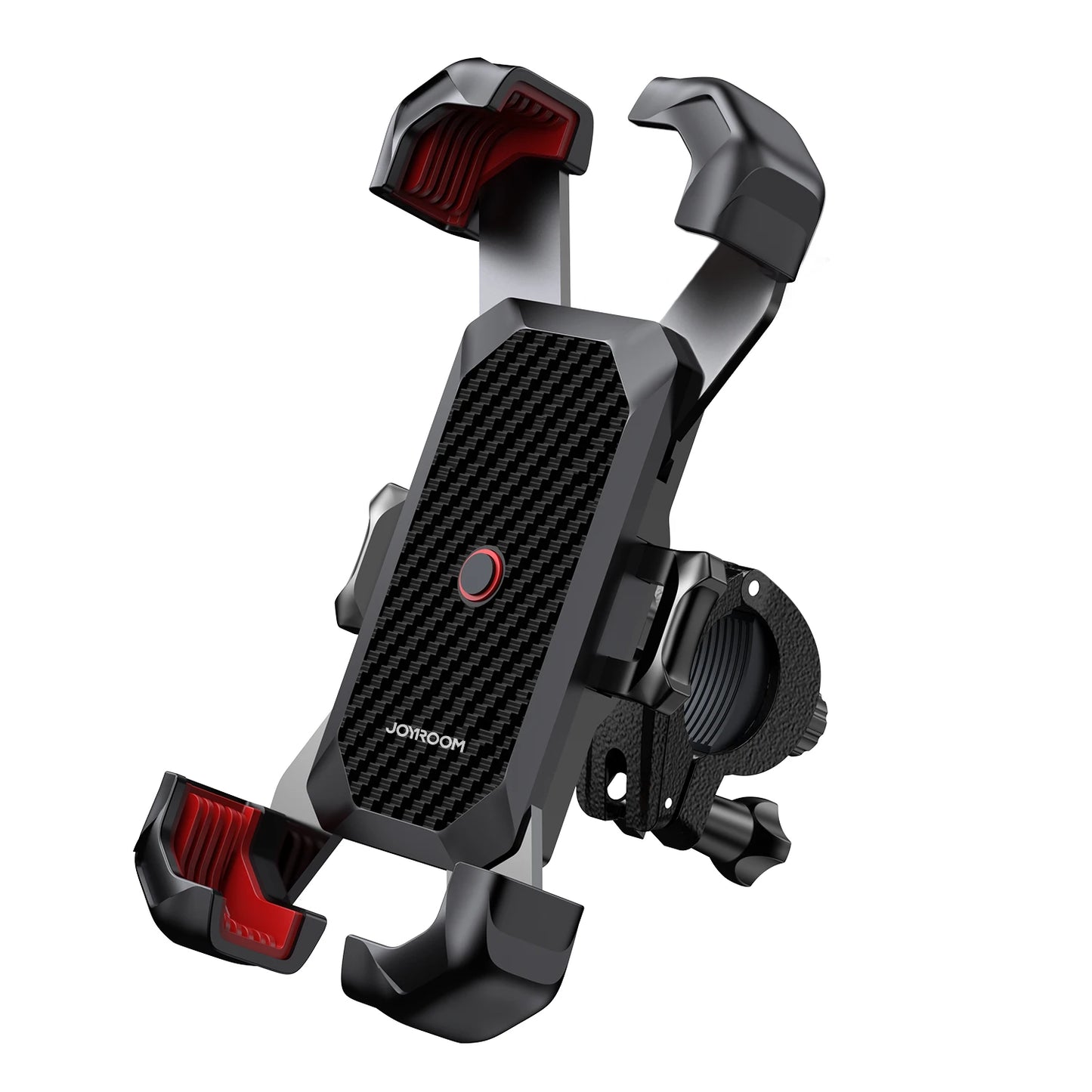 Joyroom Universal Bike Phone Holder 360° View Bicycle Phone Holder for 4.7-7 inch Mobile Phone Stand Shockproof Bracket GPS Clip