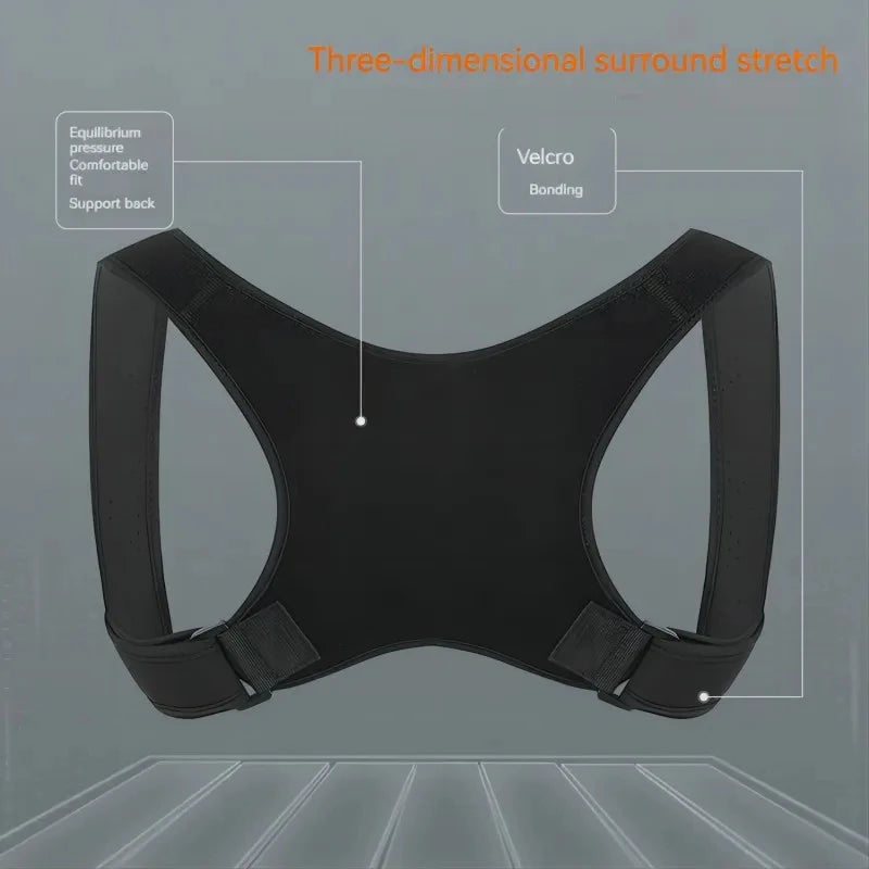 Ceinture de maintien postural pour un meilleur alignement – Soutien dorsal léger pour la position assise et debout, aide à maintenir une posture droite