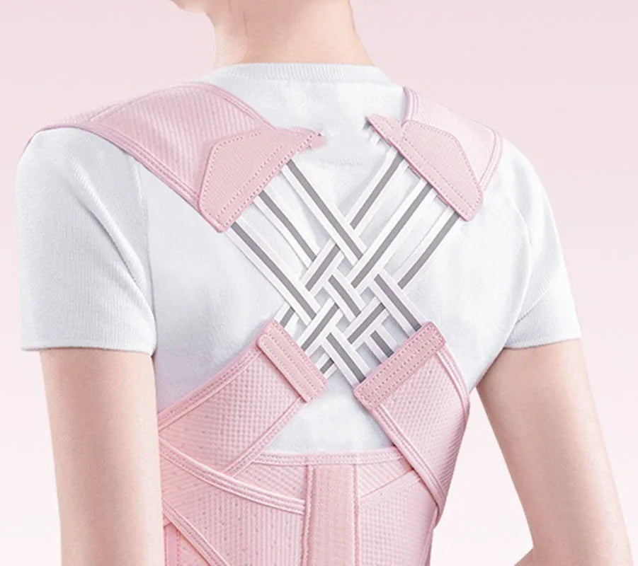 Correcteur de Posture - Redresse-dos réglable avec Bretelles Respirantes, pour le Soutien du Haut du Dos et le Soulagement de la Cyphose