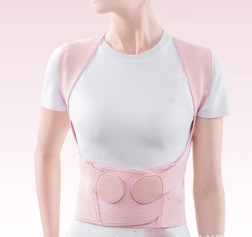 Correcteur de Posture - Redresse-dos réglable avec Bretelles Respirantes, pour le Soutien du Haut du Dos et le Soulagement de la Cyphose